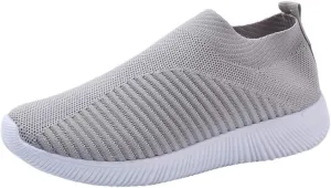 Women's Fashion Sneakers Casual Canvas Low-Top Slip Ons Women's Slip On Comfortable Lightweight Casual Shoes Slip On Loafers Women Women's Black Sneakers