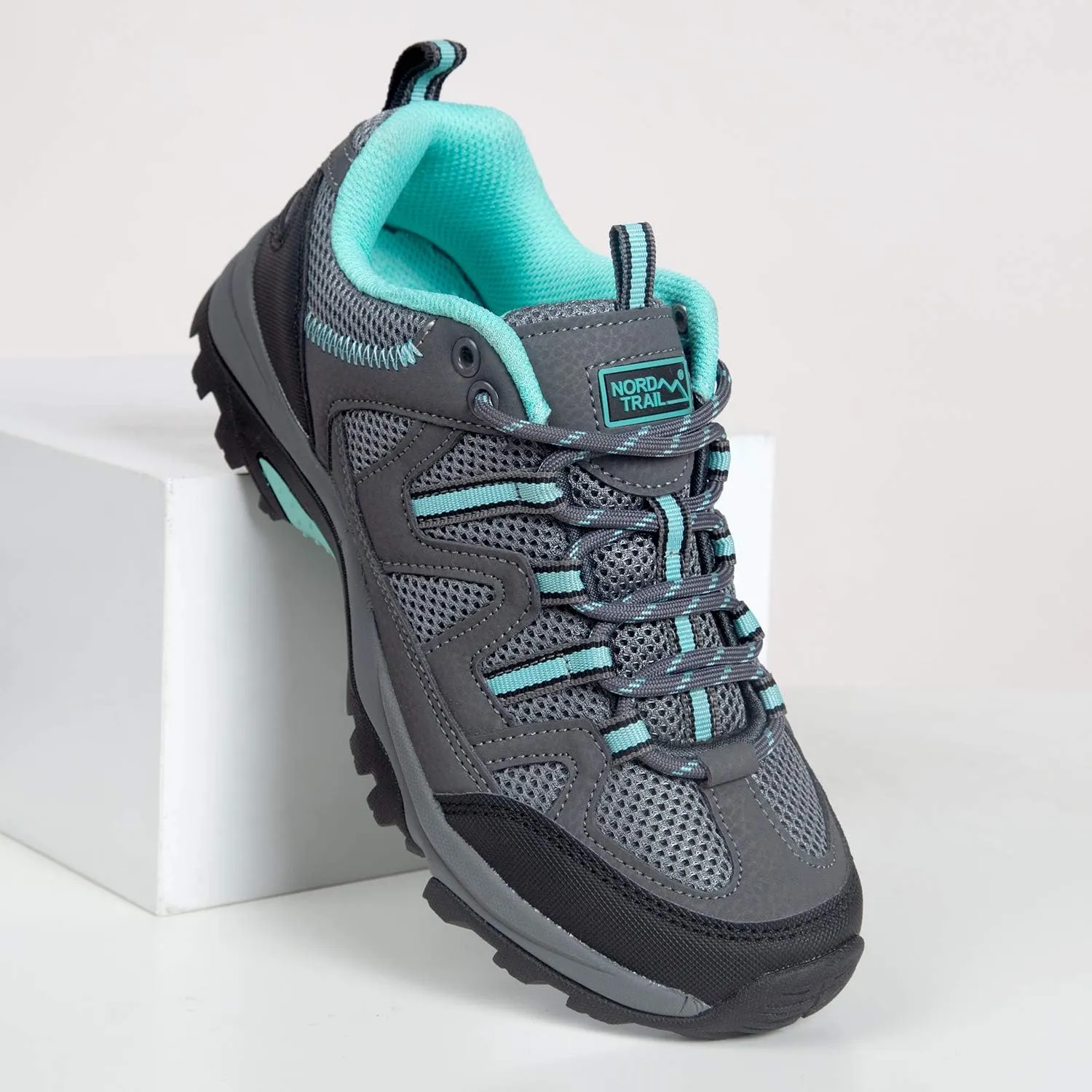 Women's Mt. Evans Hiking Trail Running Breathable Lightweight High-Traction Grip Outdoor Trekking Shoes