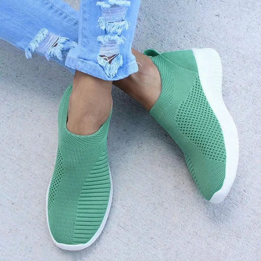 Womens Running Shoes Slip-on Walking Sneakers Slip On Shoes Women Lightweight Men's Casual Shoes Platform Sneakers Brown Tennis Shoe Loafers Shoe