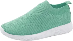 Womens Running Shoes Slip-on Walking Sneakers Slip On Shoes Women Lightweight Men's Casual Shoes Platform Sneakers Brown Tennis Shoe Loafers Shoe