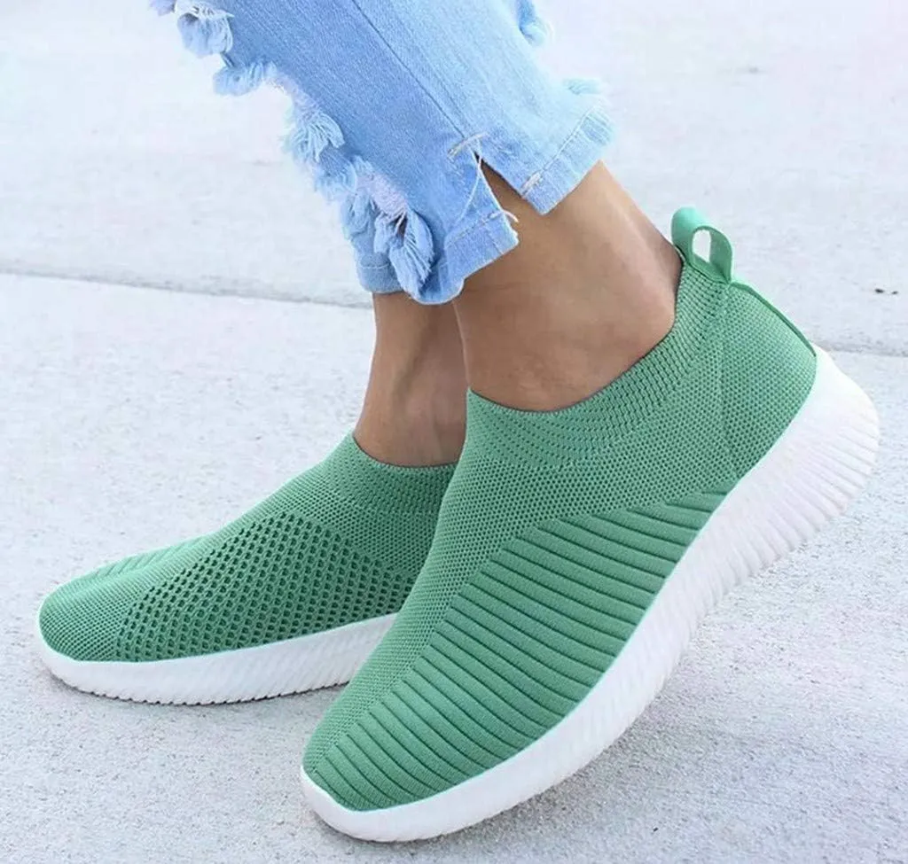 Womens Running Shoes Slip-on Walking Sneakers Slip On Shoes Women Lightweight Men's Casual Shoes Platform Sneakers Brown Tennis Shoe Loafers Shoe