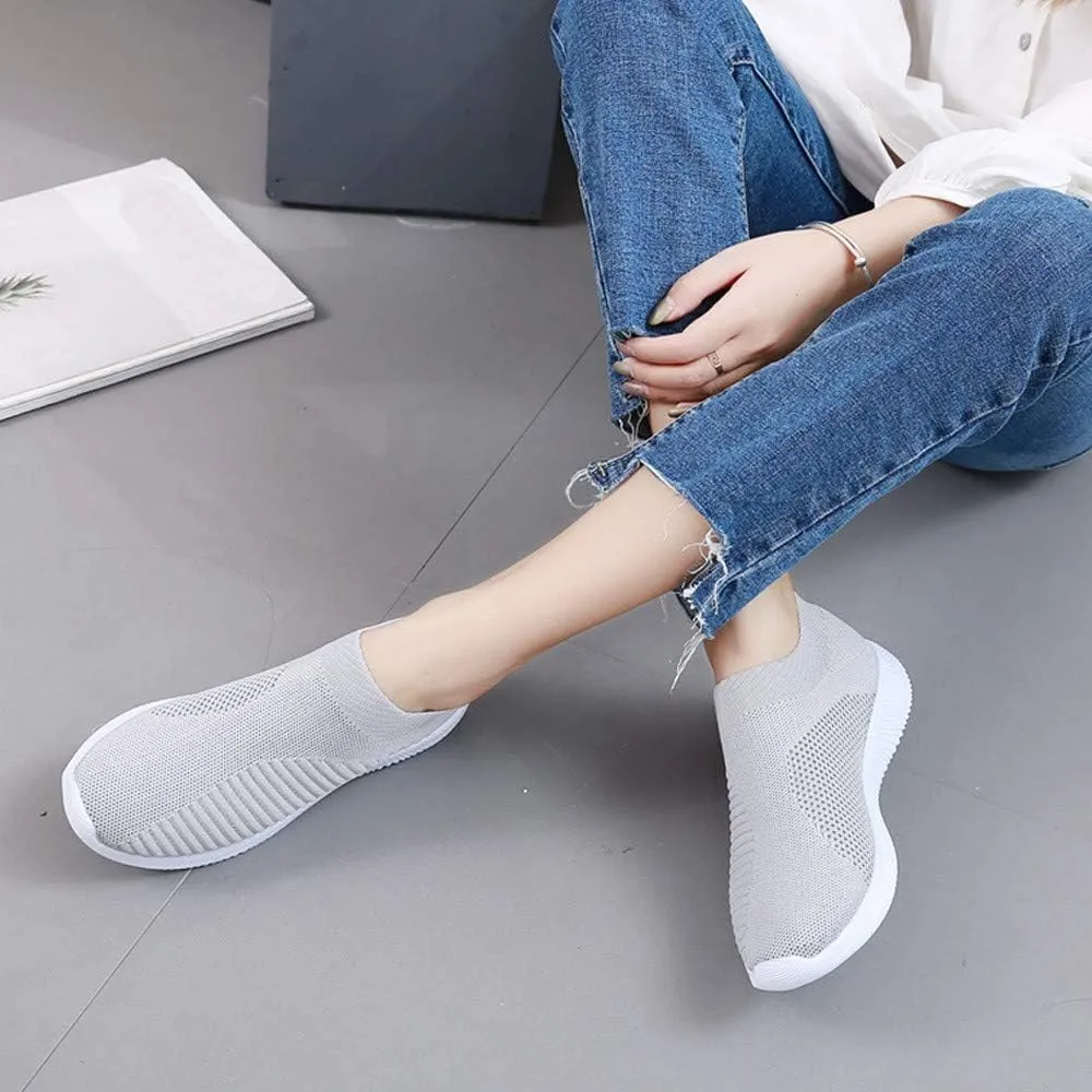 Womens Running Shoes Slip-on Walking Sneakers Womens Running Shoes Wide Width Shoes Dressy Casual Walking Sneakers Tennis Shoe Loafers Casual Slip On