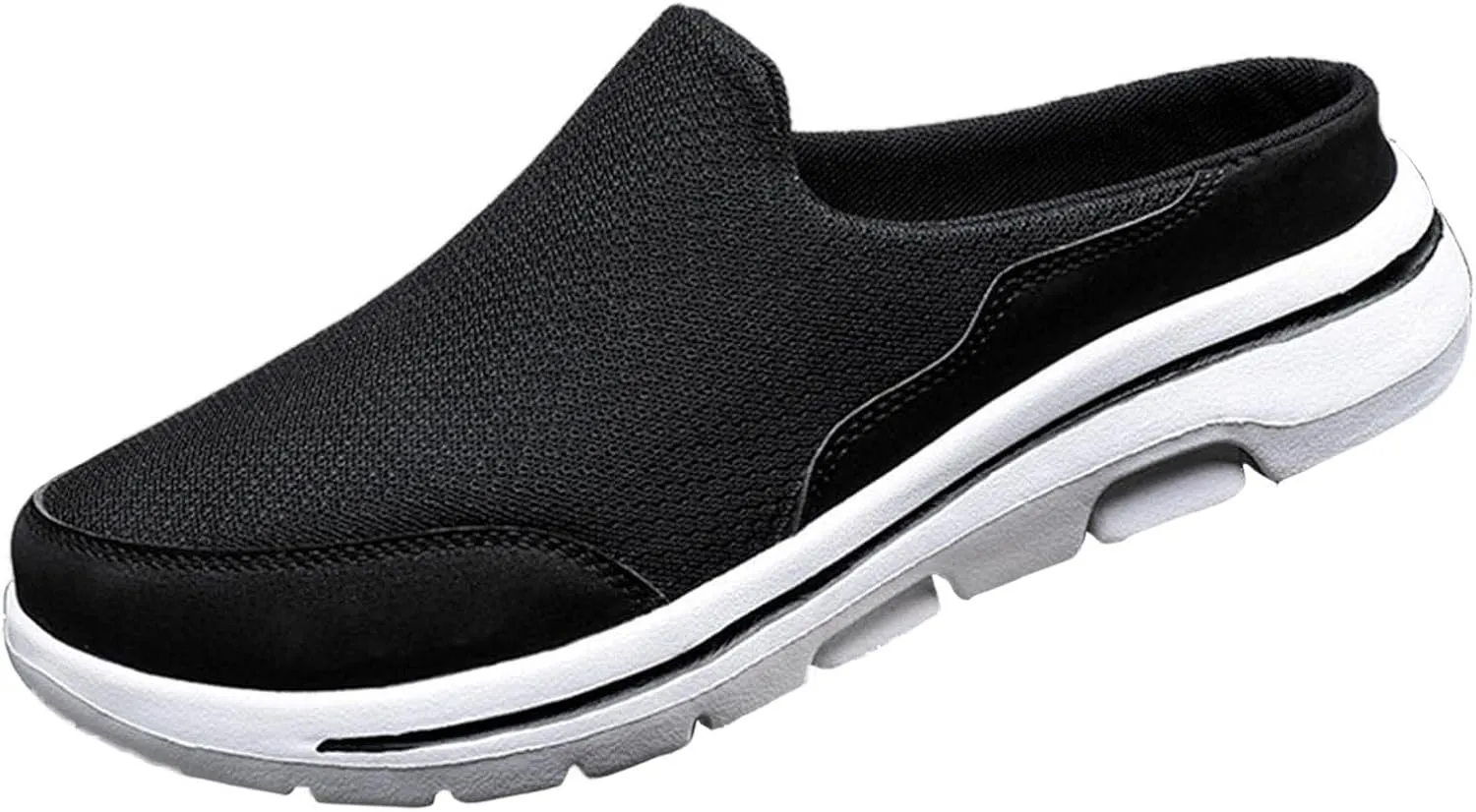 Women's Slip-on Mule Sneakers Lightweight Womens Tennis Shoes Wide Feet Casual Slip On Shoes Wedge Sneakers Brown Tennis Shoe Loafers Casual Slip On