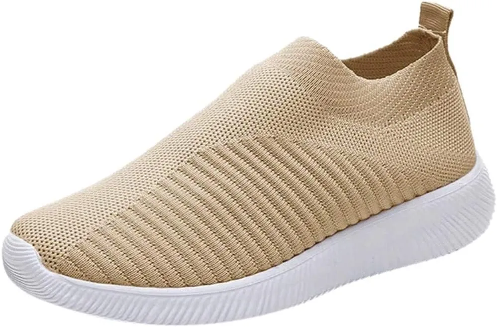 Women's Slip-on Shoes Wide Width Sneakers Hands Free Womens Tennis Shoes Cute Casual Tennis Shoes White Sneakers Slip On Tennis Shoe Loafers Dress Shoe