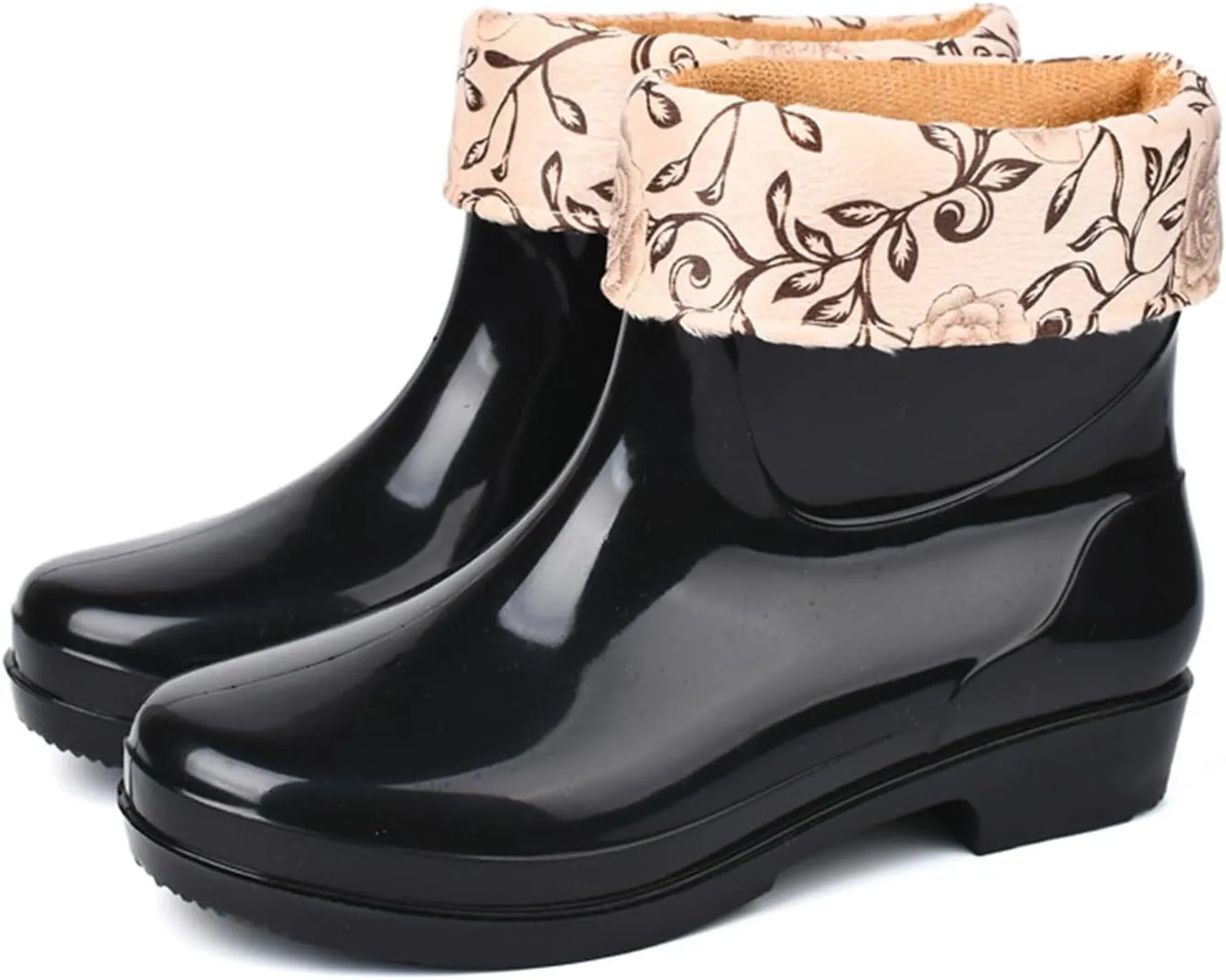 Women's Spring Summer Autumn And Winter Short Sleeved Cotton Removable And Washable Outdoor Boots for Cold Weather