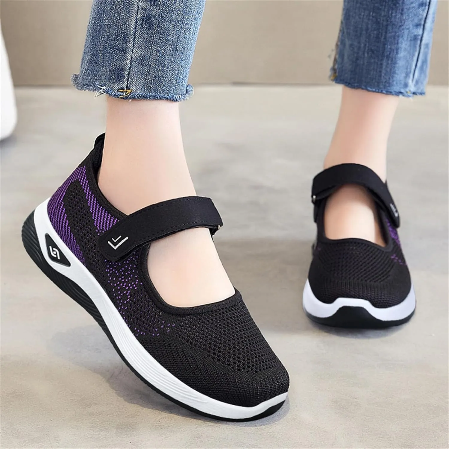 Womens Tennis Shoes Mesh Women Casual Shoes Platform Sneakers Walking Shoes Ultra Lightweight Breathable Basketball Shoe Grip Cross Trainer Shoe
