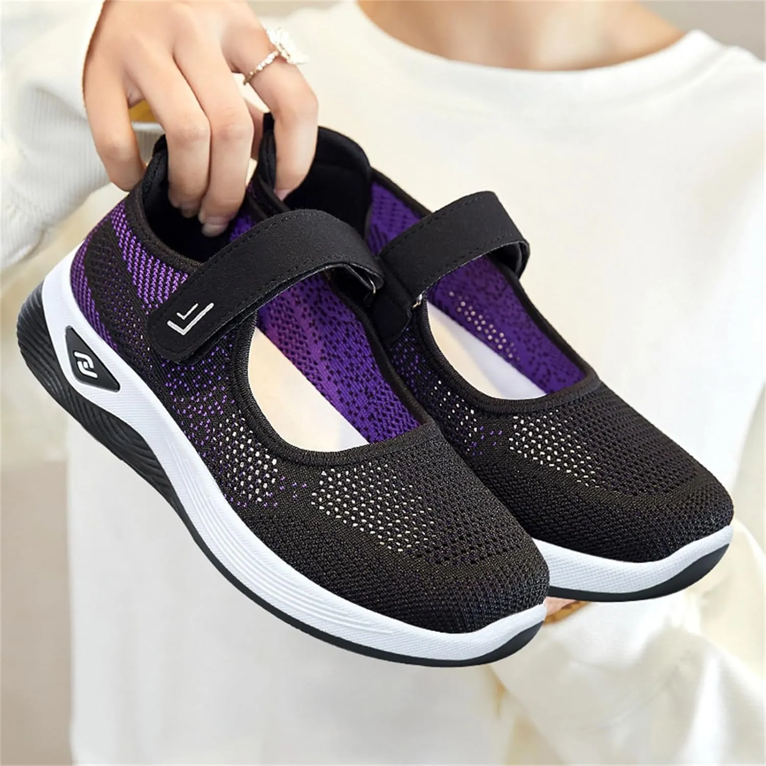 Womens Tennis Shoes Mesh Women Casual Shoes Platform Sneakers Walking Shoes Ultra Lightweight Breathable Basketball Shoe Grip Cross Trainer Shoe