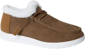 Women's Wide Toe Plus Size Casual Shoes, Solid Color Lace Up Non-Slip Snow Boots, Comfortable Winter Grip Lightweight Ankle Boots Cotton Shoes.